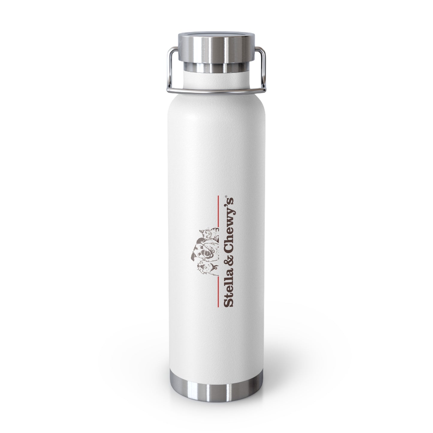 Copper Vacuum Insulated Bottle, 22oz - Stella and Chewy's