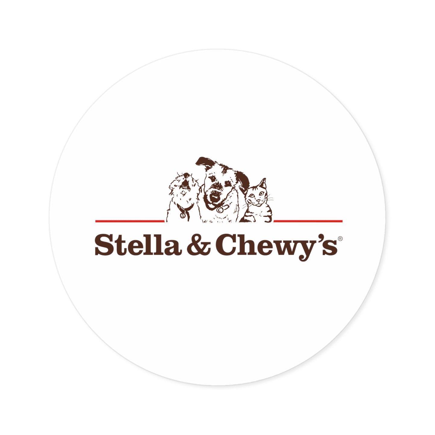 Round Stickers, Indoor\Outdoor - Stella and Chewy's