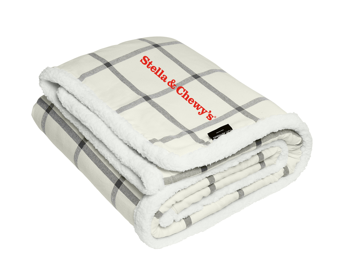 Port Authority® Flannel Sherpa Blanket