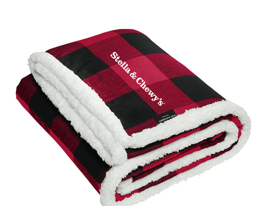 Port Authority® Flannel Sherpa Blanket