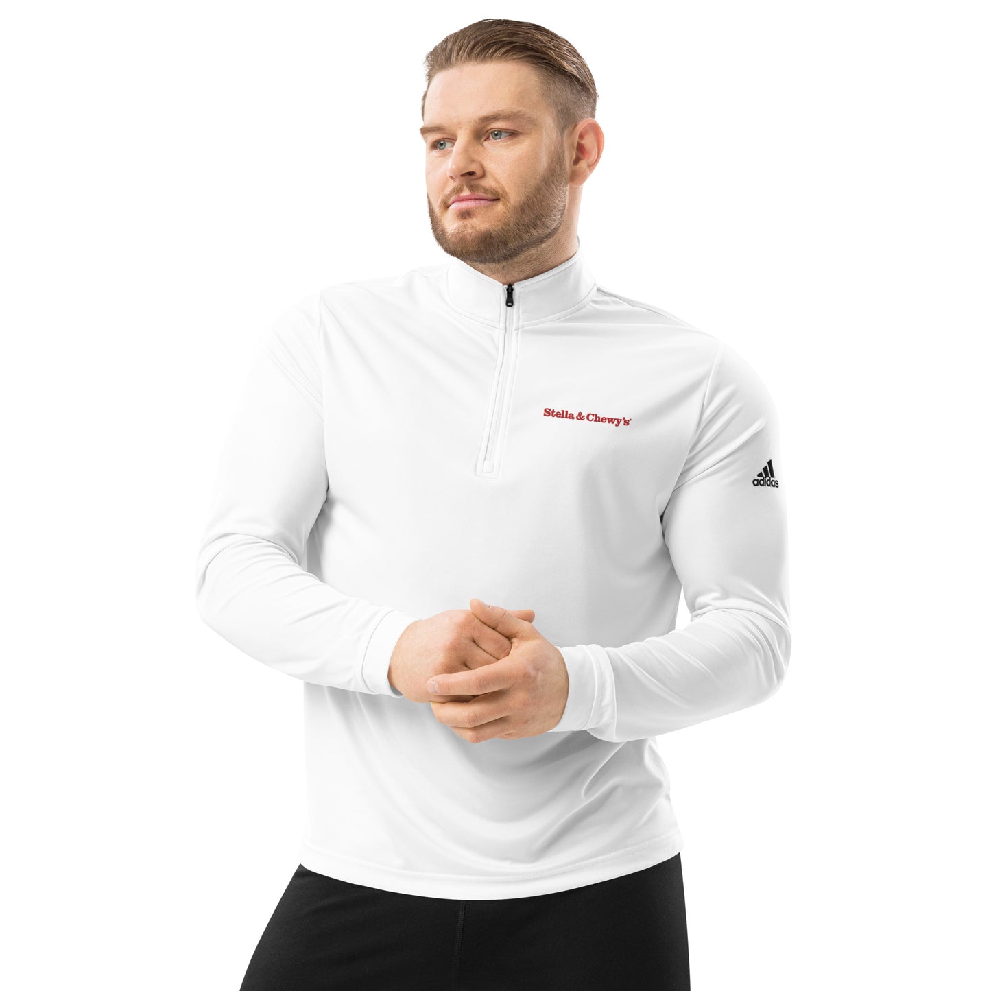 Adidas | Men's Quarter Zip Pullover - Stella and Chewy's