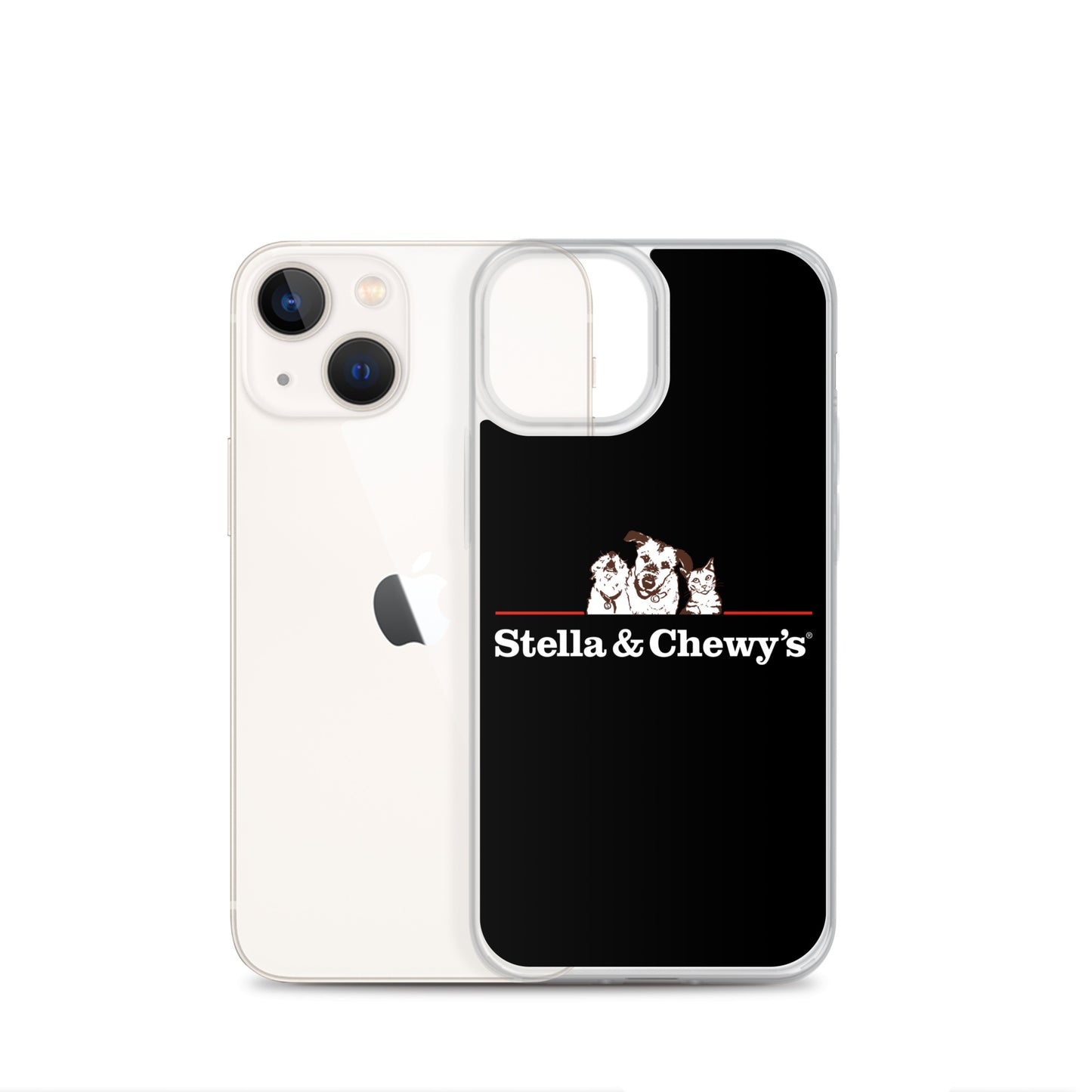 Coque transparente pour iPhone® - Stella et Chewy's