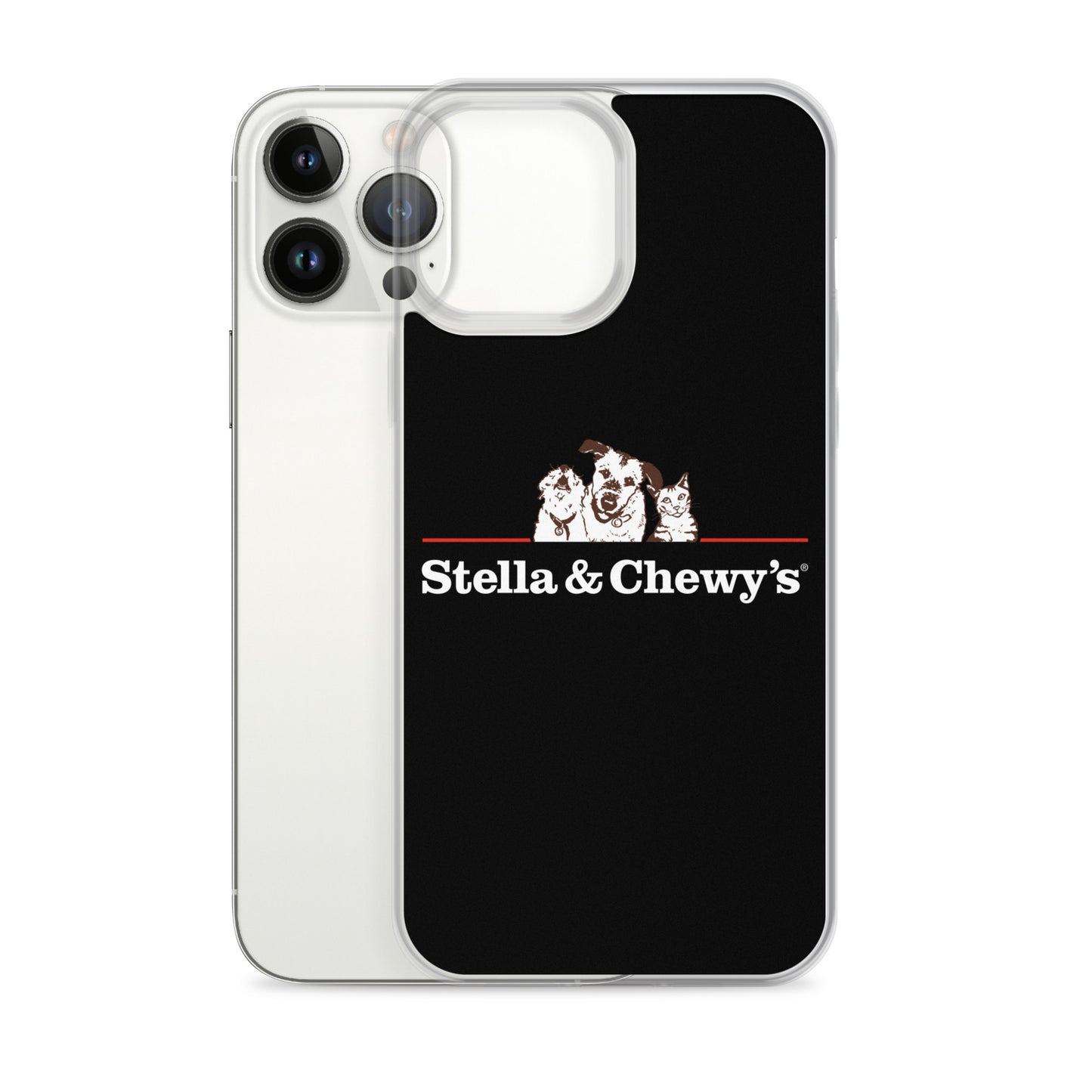 Coque transparente pour iPhone® - Stella et Chewy's