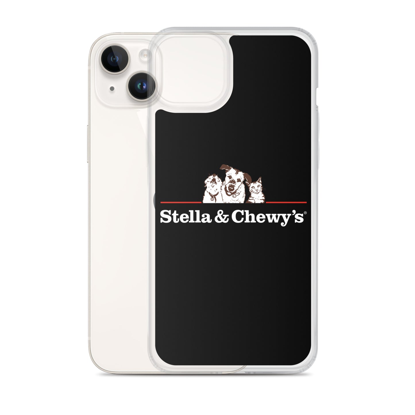 Coque transparente pour iPhone® - Stella et Chewy's