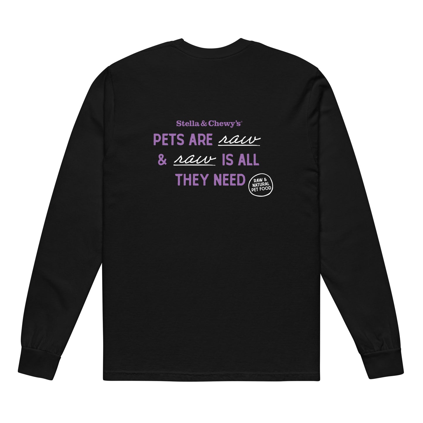 Comfort Colors | Unisex Heavyweight Long Sleeve Shirt - Stella & Chewy's Cat