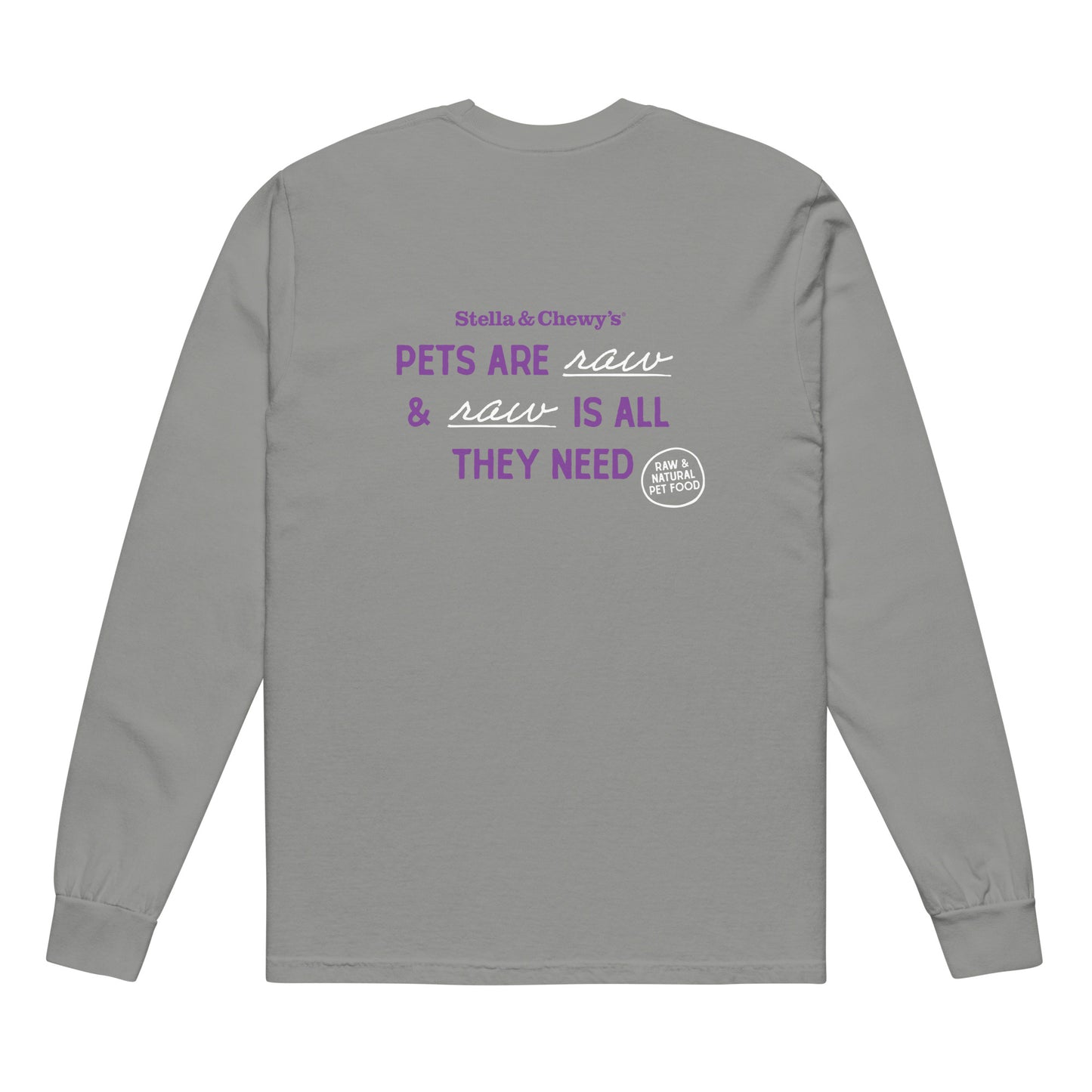 Comfort Colors | Unisex Heavyweight Long Sleeve Shirt - Stella & Chewy's Cat