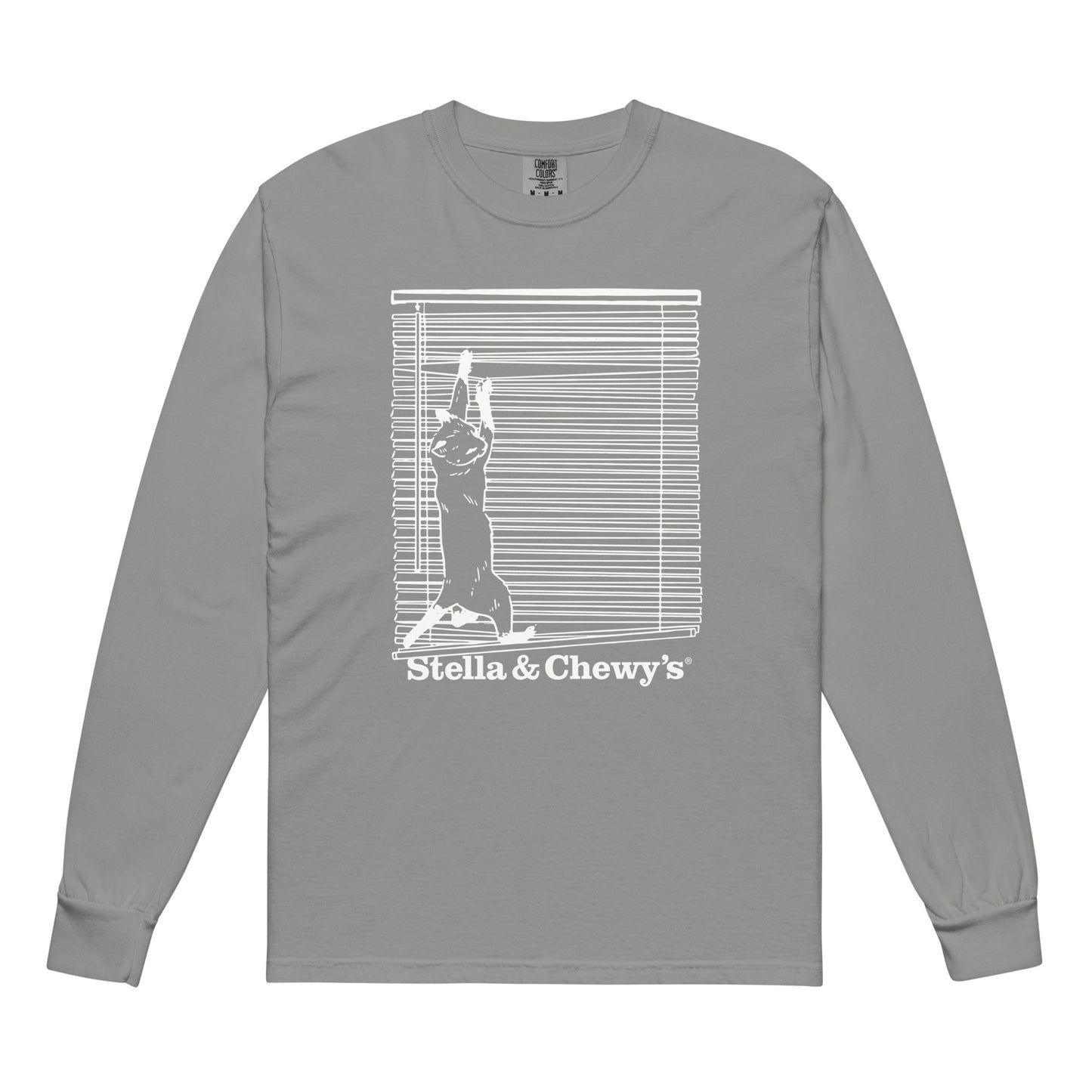 Comfort Colors | Unisex Heavyweight Long Sleeve Shirt - Stella & Chewy's Cat