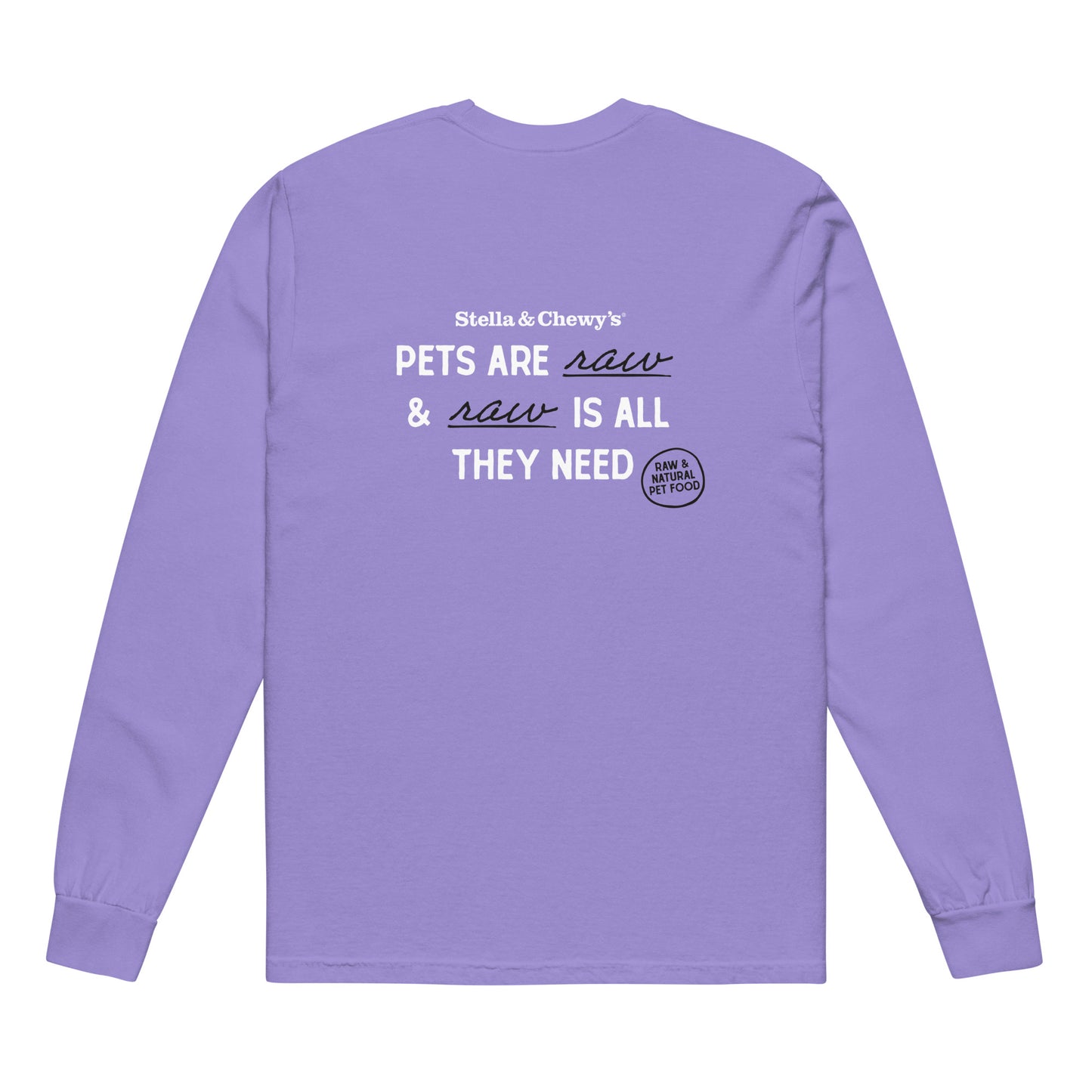 Comfort Colors | Unisex Heavyweight Long Sleeve Shirt - Stella & Chewy's Cat