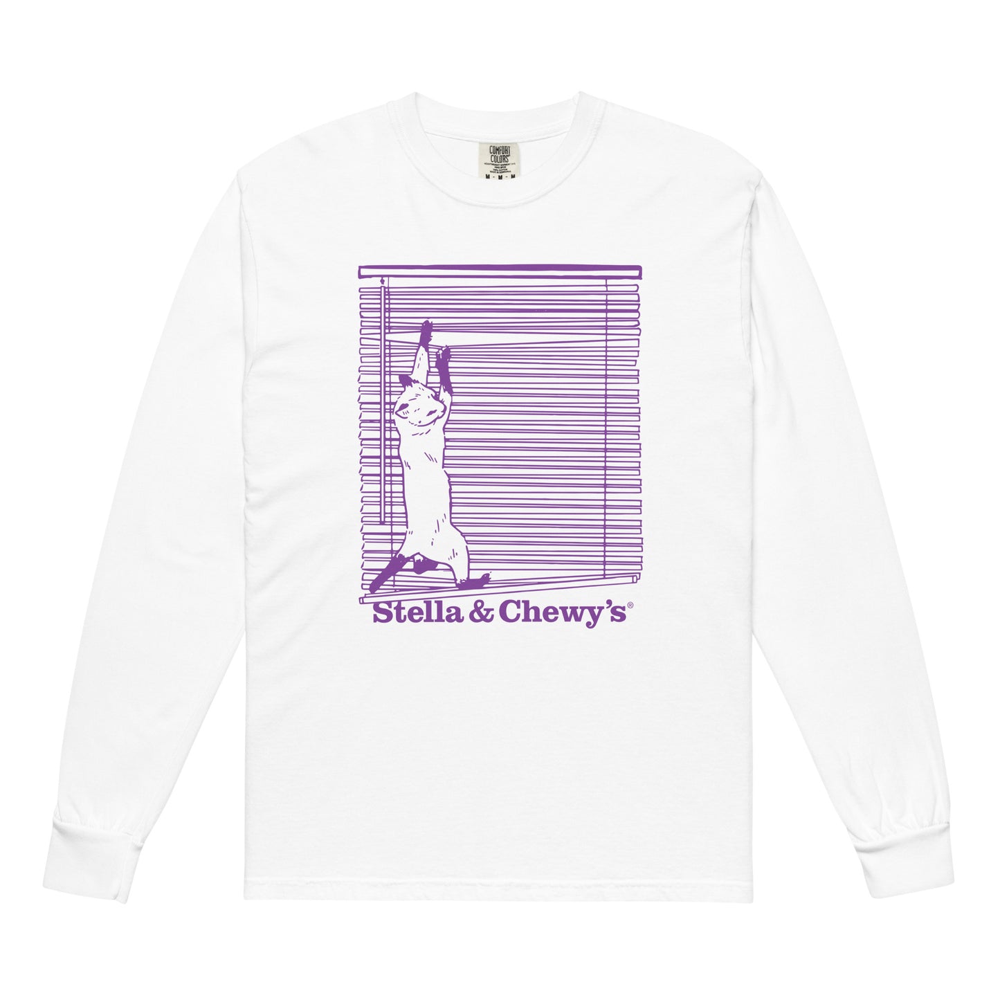 Comfort Colors | Unisex Heavyweight Long Sleeve Shirt - Stella & Chewy's Cat