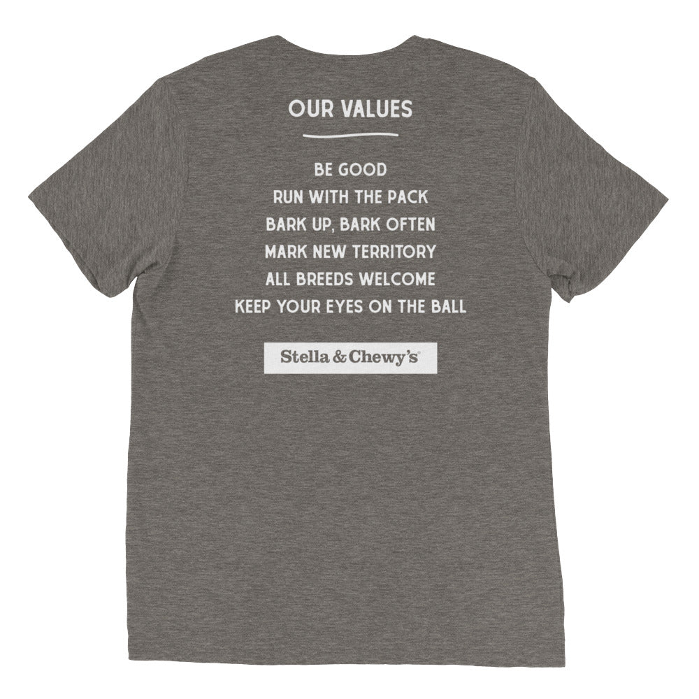 Extra-soft Triblend T-shirt - Our Values